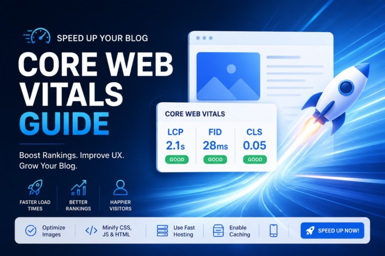 How to speed up your blog and pass Core Web Vitals – complete optimization guide 2026