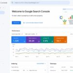 Google Search Console setup dashboard showing the main interface for Nepali bloggers getting started in 2026
